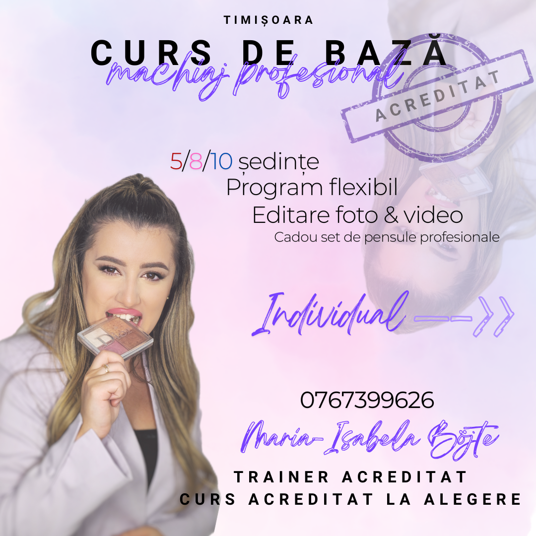 Curs de bază machiaj