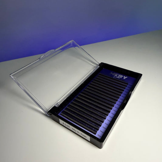 Extensii de gene LUXE ULTRA BLACK 18 LINII 0.03