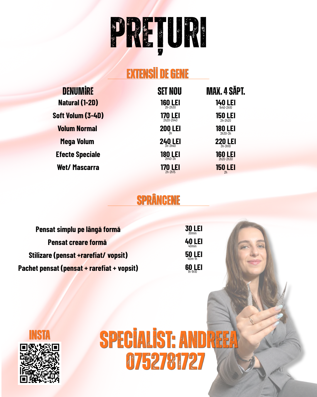 Programare salon Andreea