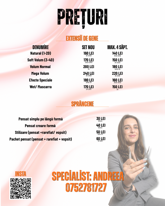Programare salon Andreea