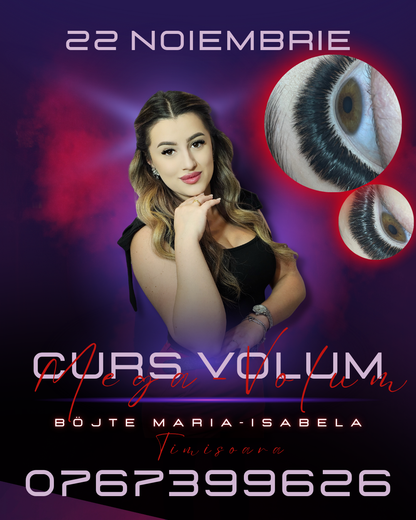 Curs de Volum, Russian și Mega extensii de gene