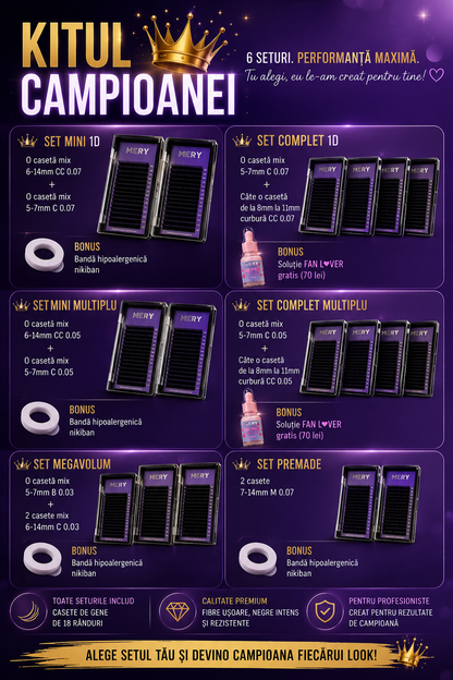 Kit extensii de gene pentru campionate
