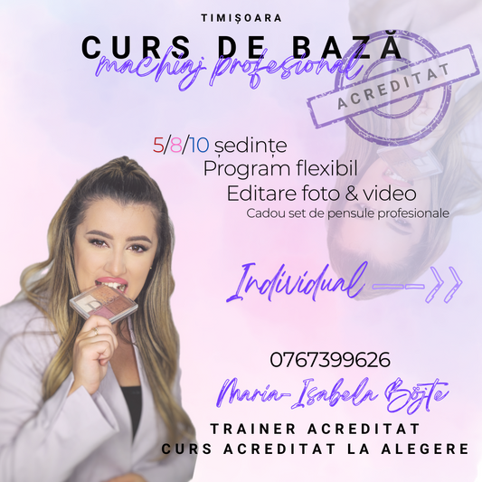 Curs de bază machiaj
