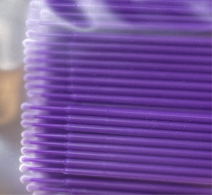 Bețișoare de curățare - microbrush 100 de bucăți