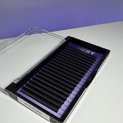 Extensii de gene LUXE ULTRA BLACK 18 LINII 0.10