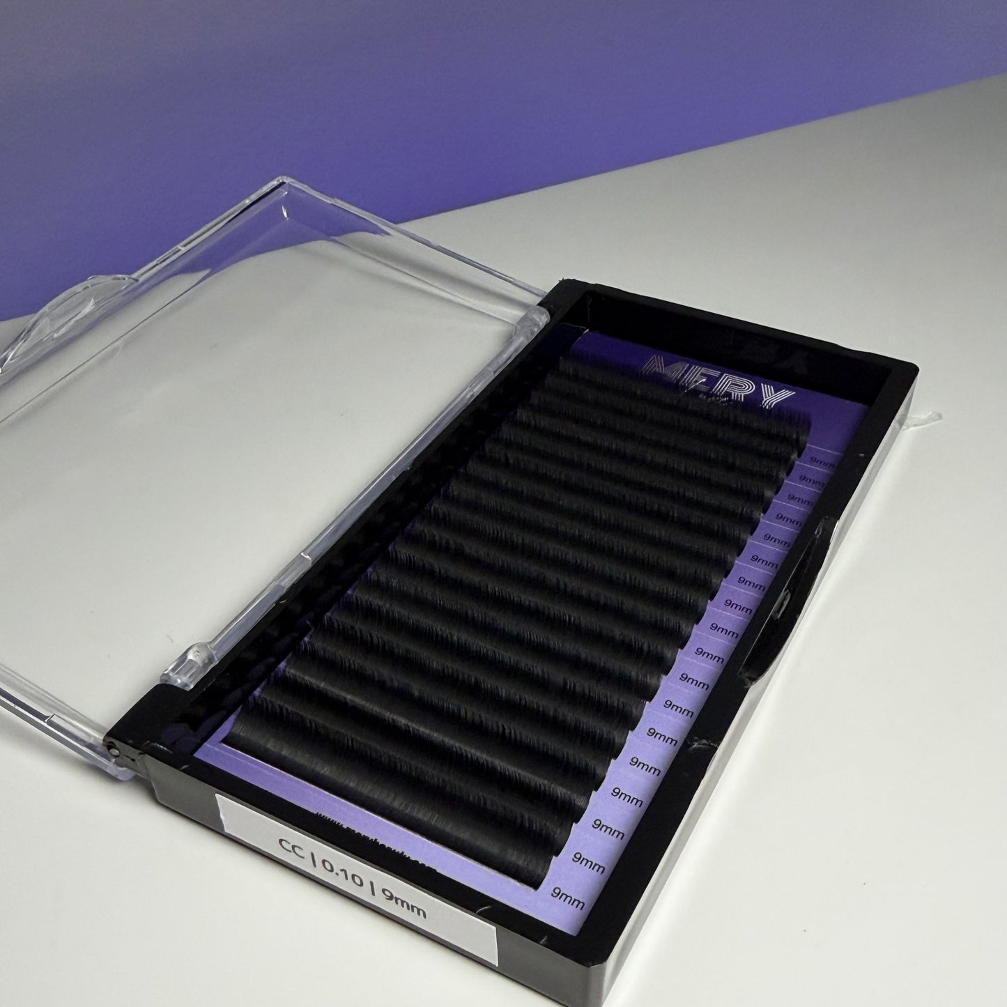 Extensii de gene LUXE ULTRA BLACK 18 LINII 0.10