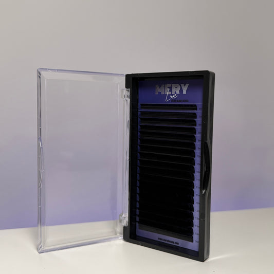 Extensii de gene LUXE ULTRA BLACK 18 LINII 0.10