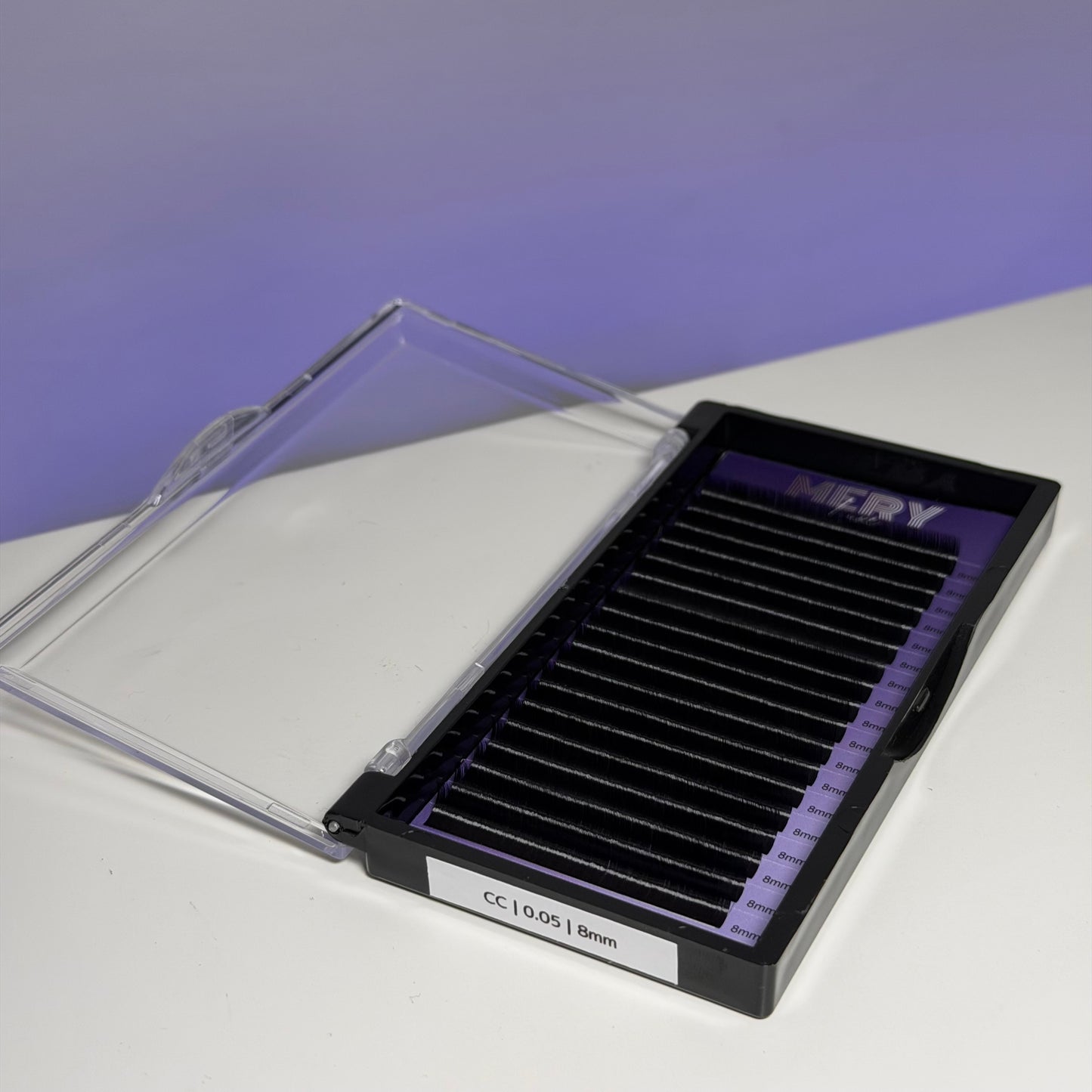 Extensii de gene LUXE ULTRA BLACK 18 LINII 0.05