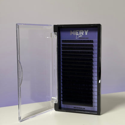 Extensii de gene LUXE ULTRA BLACK 18 LINII 0.05