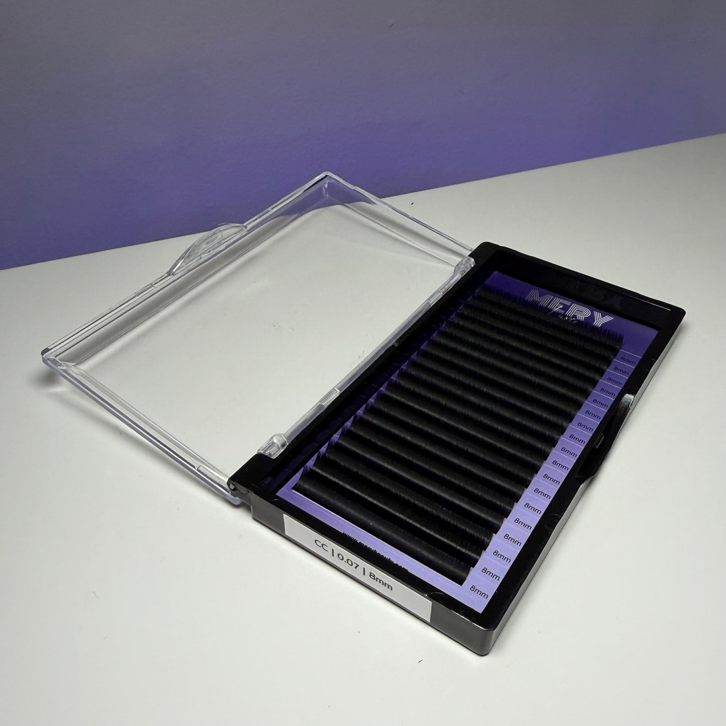 Extensii de gene LUXE ULTRA BLACK 18 LINII 0.07