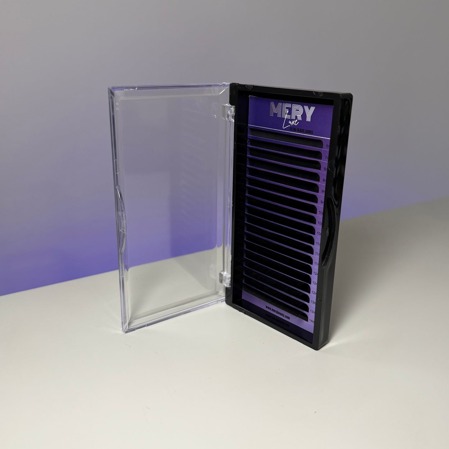 Extensii de gene LUXE ULTRA BLACK 18 LINII 0.07