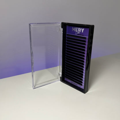 Extensii de gene LUXE ULTRA BLACK 18 LINII 0.07