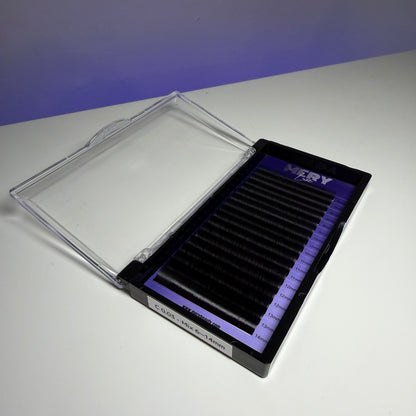 Extensii de gene LUXE ULTRA BLACK 18 LINII 0.03