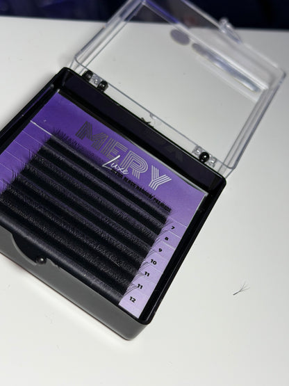 Extensii de gene Premade Narrow MIX