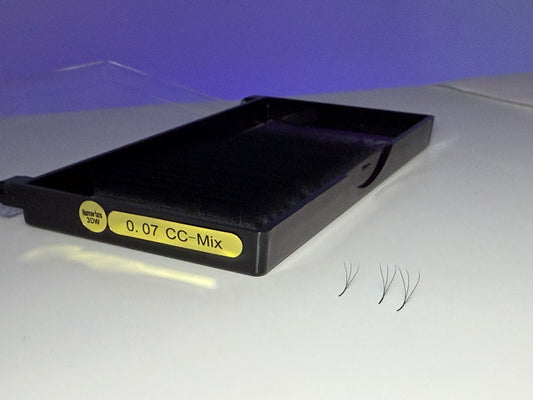 Extensii de gene Premade Narrow MIX