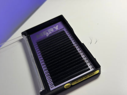 Extensii de gene Premade Narrow MIX