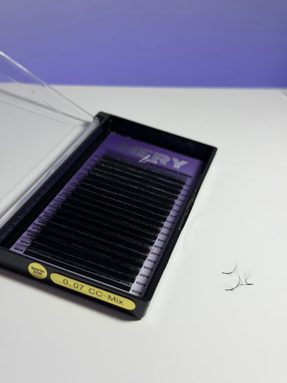 Extensii de gene Premade Narrow MIX